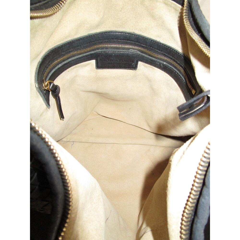 Bottega Veneta Black Woven Intrecciato Nappa Medium Size Purse - Picture 10 of 16